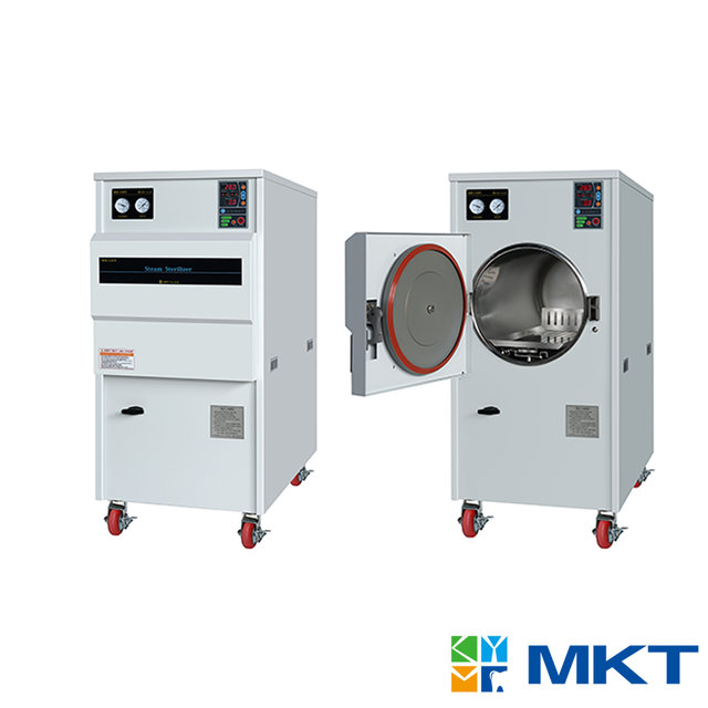 MKT 국산 대용량 고압증기멸균기 130리터용량 진공가압 V형 MK-130V 멸균소독기